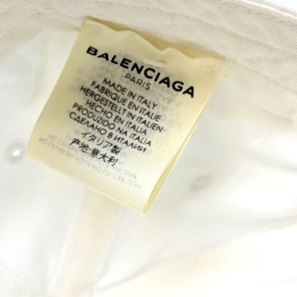 Balenciaga White Cap - Picture 7 of 9